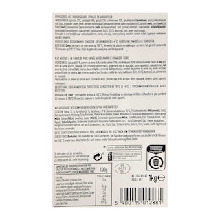 Delhaize | Ovenschotel | Gehakt-Spinazie 