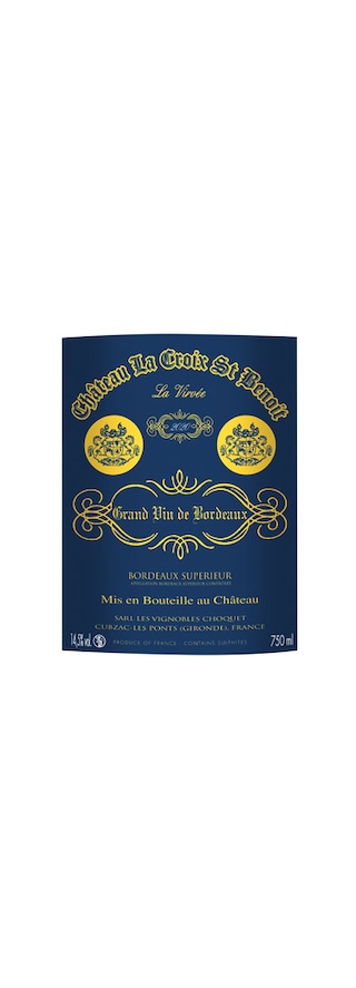 Chateau La Croix St Benoit | Bordeaux Supérieur | 2020 