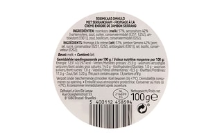 Delhaize | Serranohamrolletjes met roomkaas 
