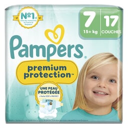 Pampers | Premium Protection | Langes | Taille 7 17 pc