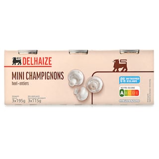 Delhaize | Champignons | Entiers | Mini 