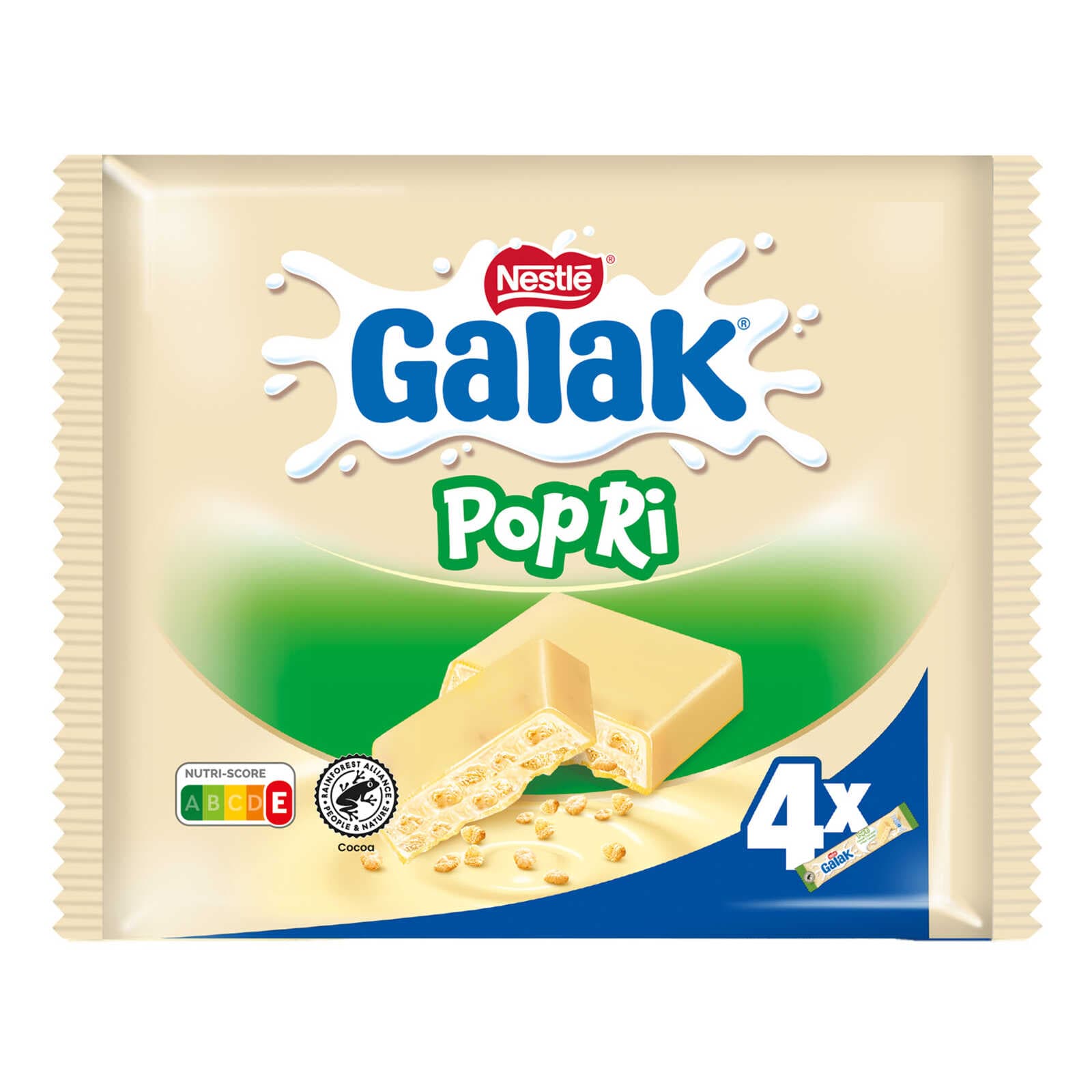 Galak Chocolade | Wit | Krokante rijstkorrels