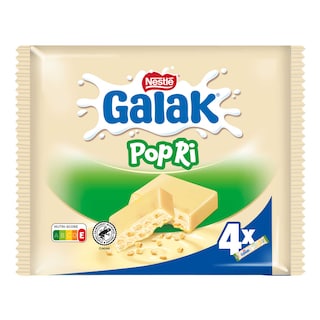 Galak | Chocolat | Blanc | Riz Croustillant 