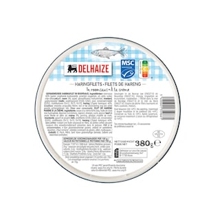 Delhaize | Filets de hareng | Crème 