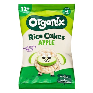 Organix | Galettes de riz | Pomme | 12M | Bio 