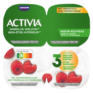 Activia | Yaourt | Framboise | Bifidus | Probiotiques 