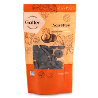 Galler | Hazelnoten | Puur chocolade 