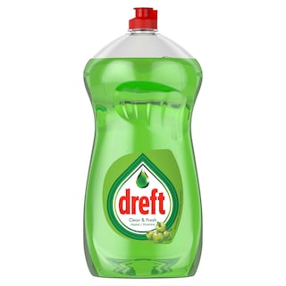 Dreft | Clean & Fresh | Liquide Vaiselle | Pomme 
