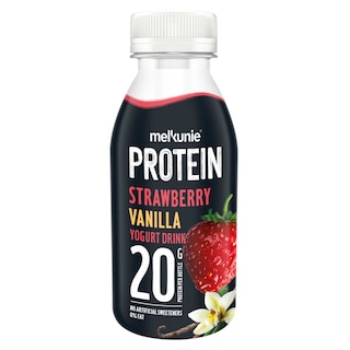 Melkunie | Proteïne | Drinkyoghurt | Aardbei 33 cl