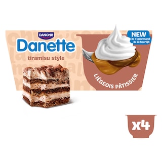 Danette | Creme dessert | Tiramisu 