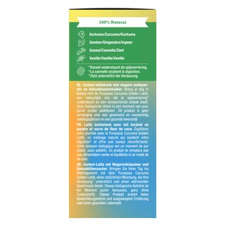 Purasana | Thee | Curcuma Latte | Poeder | Bio 6 x 10 gr