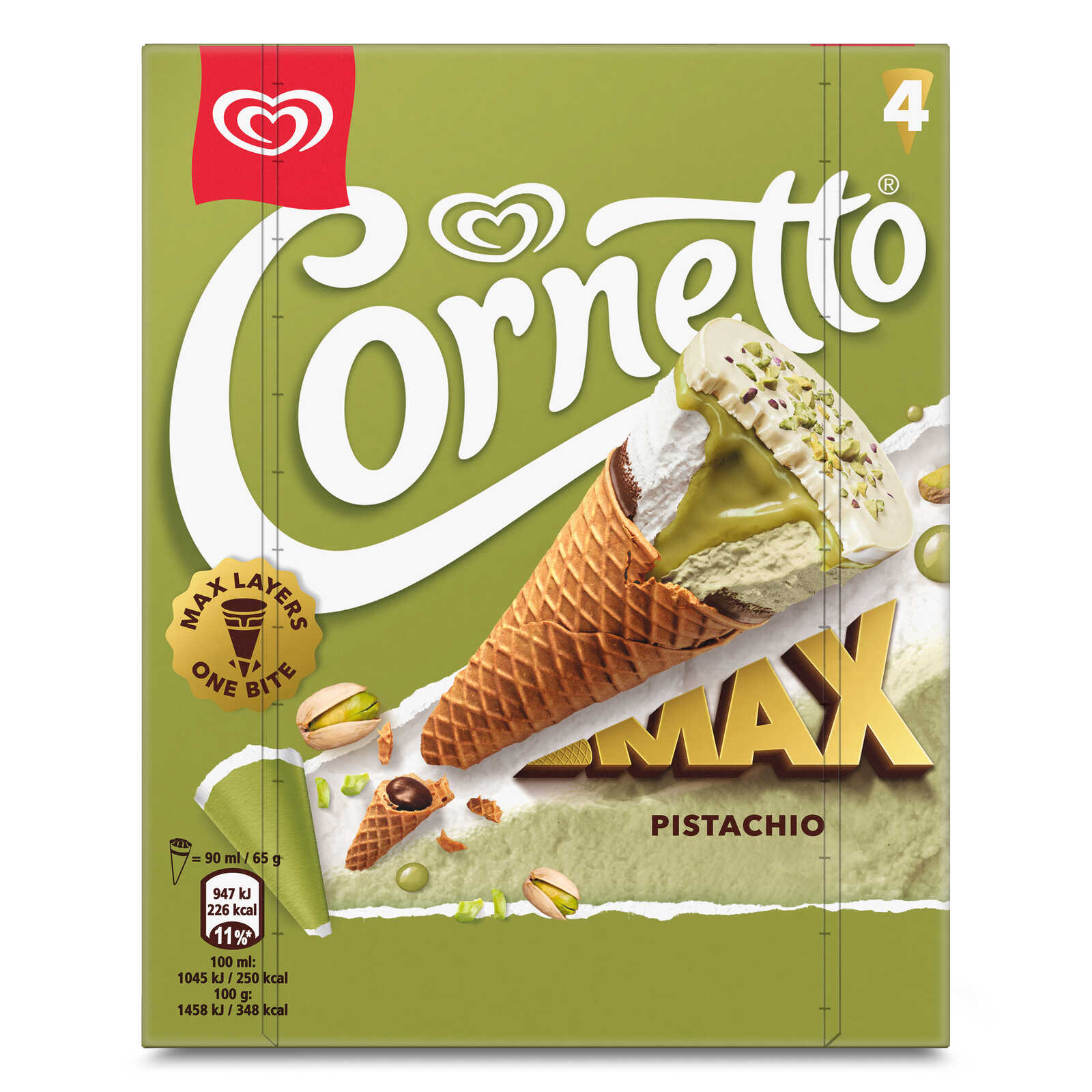Cornetto Ijs | Max | Pistachio