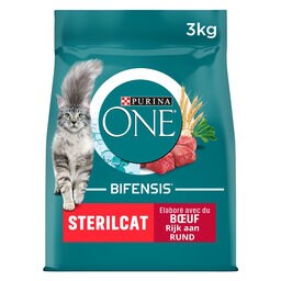 Purina ONE | Aliment Chat | Sterilisé | Boeuf 3 kg