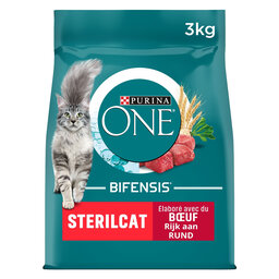 Purina ONE | Aliment Chat | Sterilisé | Boeuf 