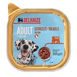 Delhaize | Aliment chien | Terrine | Adult | Agneau 