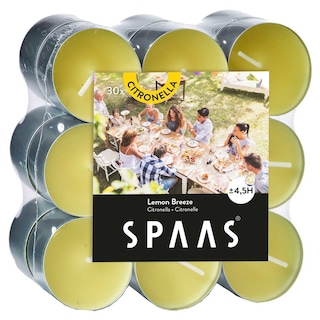 Spaas | 18 Bougies | Chauffe-Plat | Lemon Breeze | 4.5h 