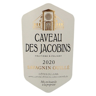 Caveau Des Jacobins | Cotes Du Jura Savagnin Ouille 2020 Blanc 