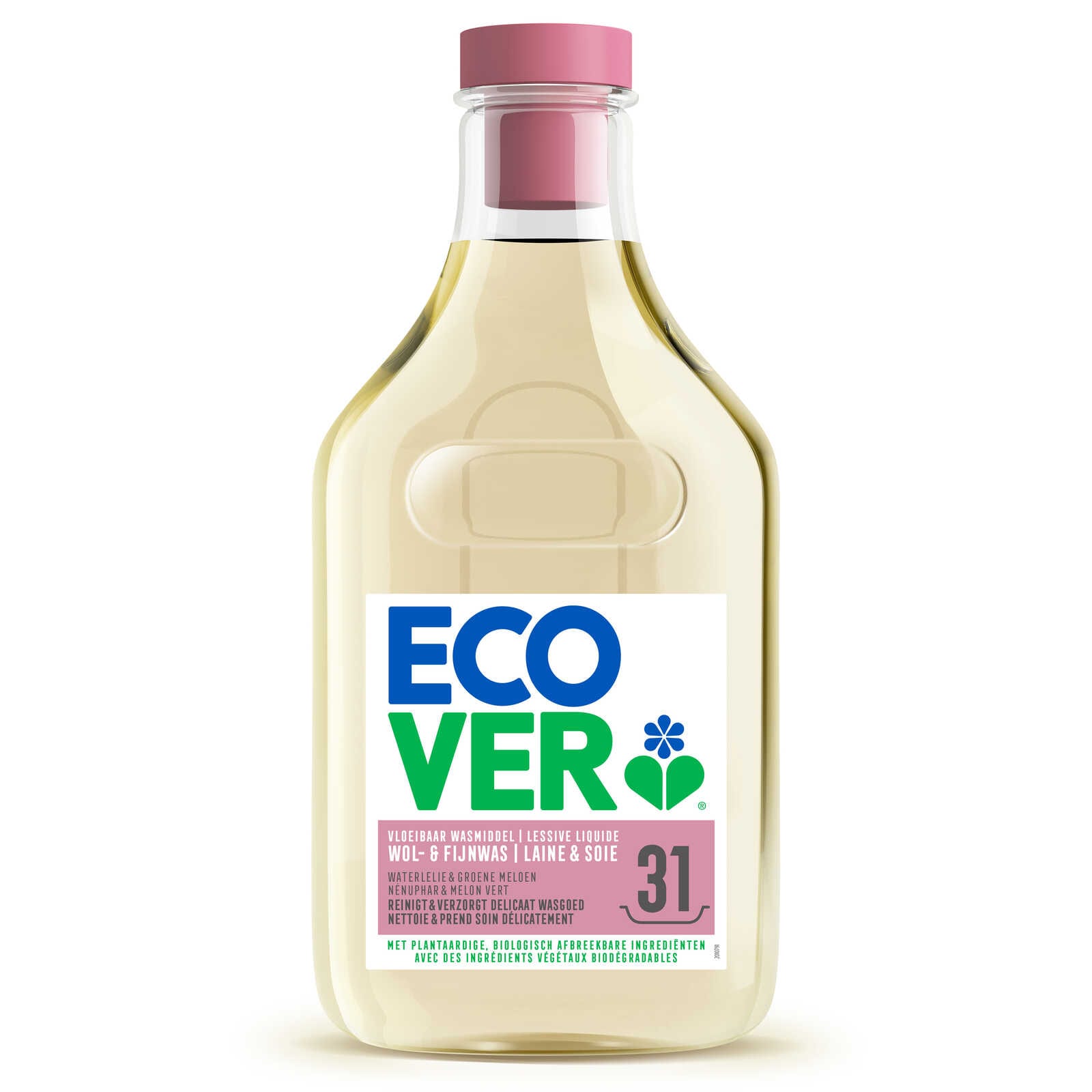 Ecover Wol en Fijnwasmiddel | Vloeibaar | 1,43L | 31DS | Eco
