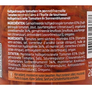 Delhaize | Tomaten | Half gedroogde 