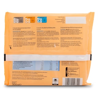 Delhaize | Pâte feuilleté | Carrés 