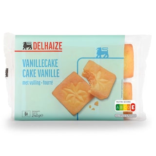 Delhaize | Cake | Vanille 240 gr