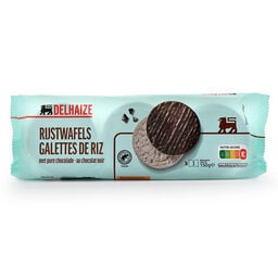 Delhaize | Rijstwafels | Pure chocolade 