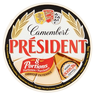 Président | Camembert | Porties 