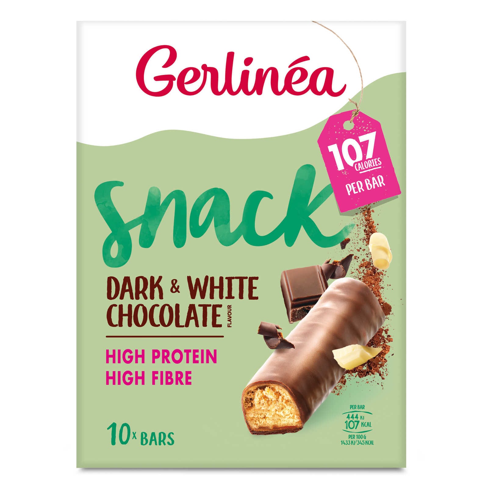 Gerlinéa Snack | Reep | Pure-witte chocolade