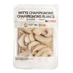 Witte champignons | Belgisch | Gesneden