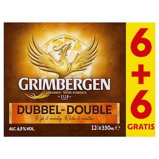 Grimbergen | Bière d'abbaye | Double | 6,7% | Bouteille 