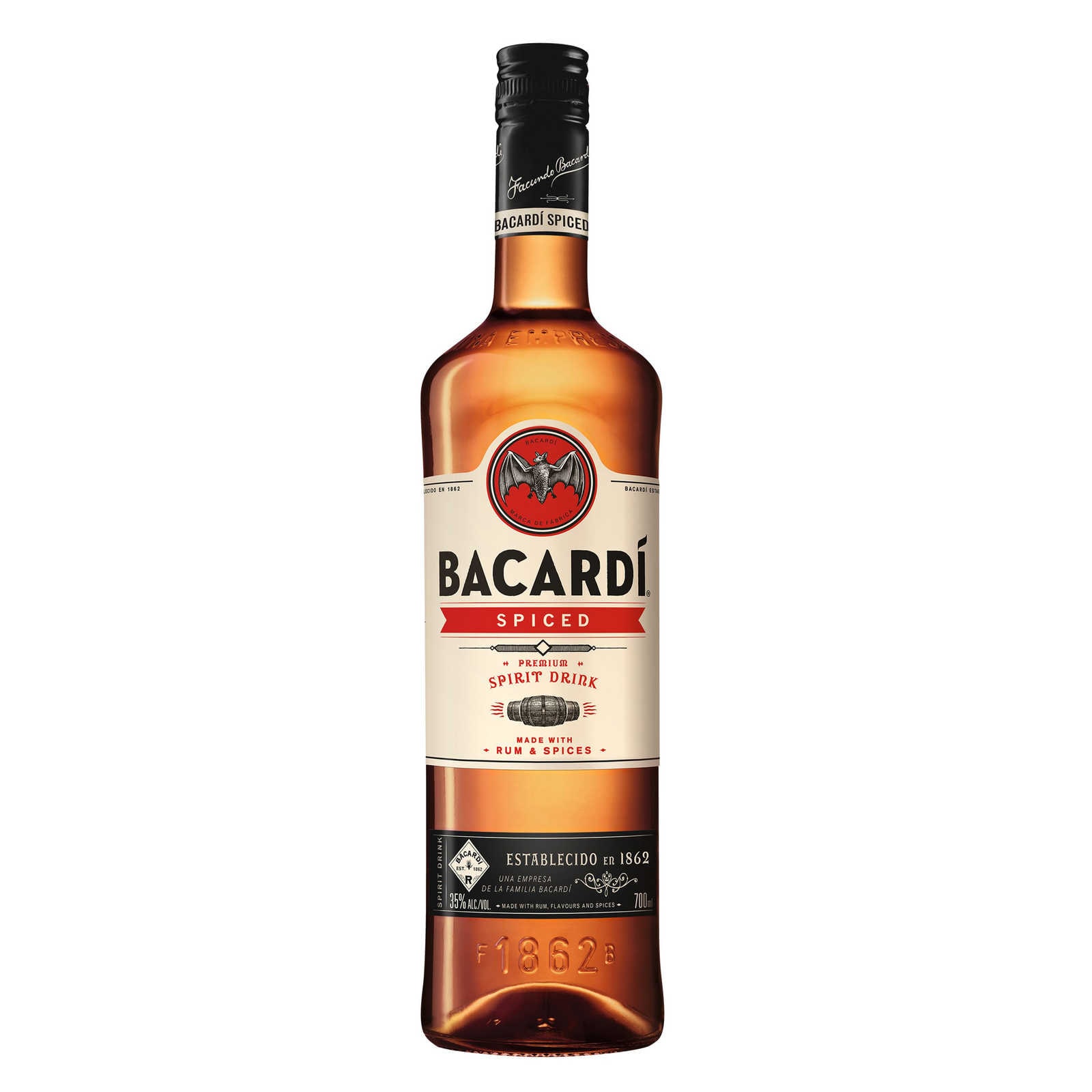 Bacardi Rhum | Bruin | Spiced | 35% ALC.