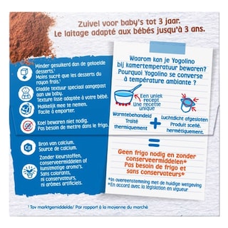Nestlé | Yogolino | Laitage | Chocolat | Bébé | 6 mois 
