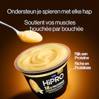 Hipro | Spoonable | Om te lepelen | Pudding | Vanille | Proteïne 