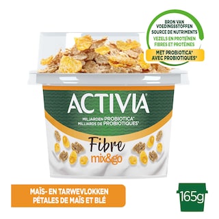 Activia | Topper | Yoghurt | Suiker | Granen | Probiotica 