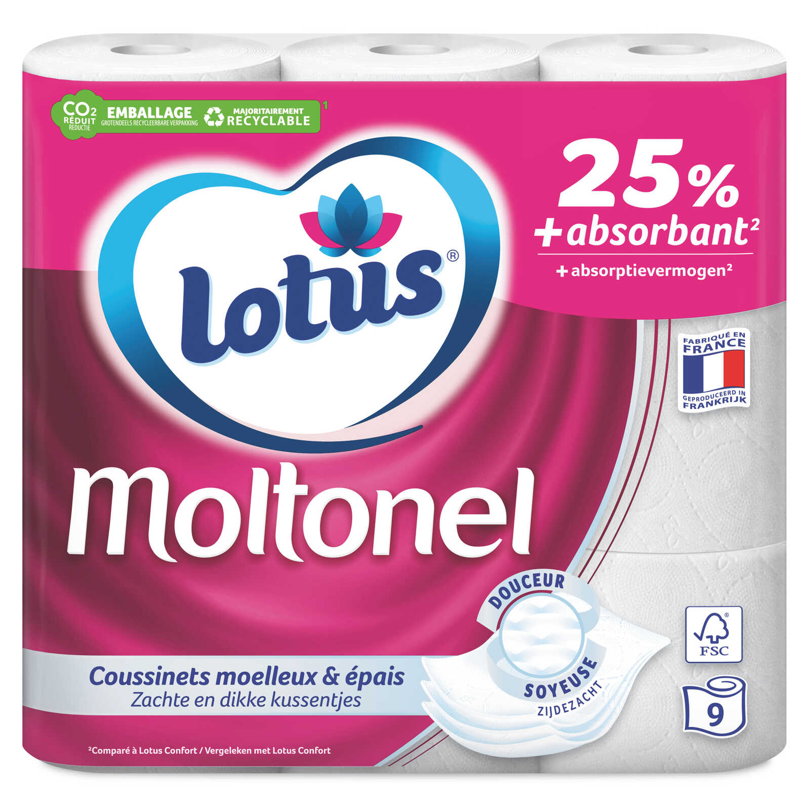 Lotus Toiletpapier | 3-Laags | Eco