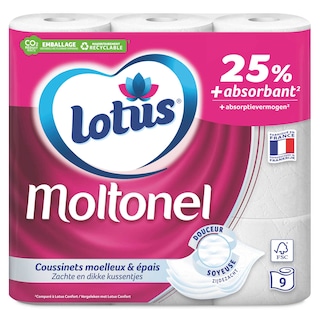 Lotus | Toiletpapier | 3-Laags | Eco 