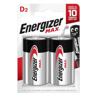Energizer | Batterijen | MAX | D2 | LR20 