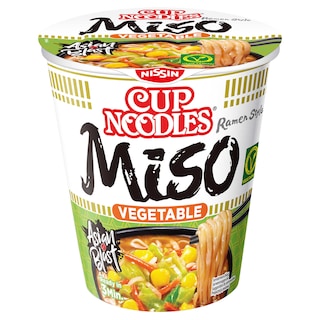 Nissin | Noodles | Cup | Veggie Miso 