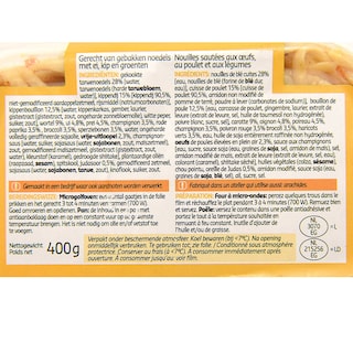 Delhaize | Poulet | Chop Suey | Nouilles 