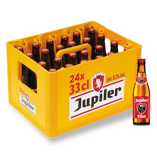 Jupiler | Blond Bier | Pils | 5,2% alc. | Jumbo | Bak 