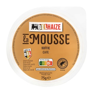 Delhaize | Mousse | Café 
