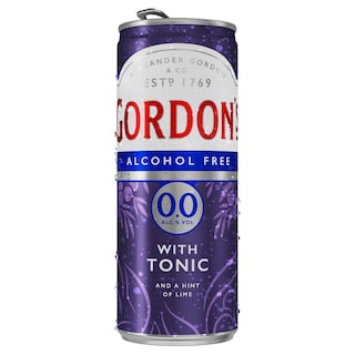 Gordon's | 25cl | Can | Gt | Alc free 