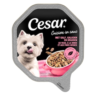 Cesar | Hondenvoeding | Saus | Mix vlees 