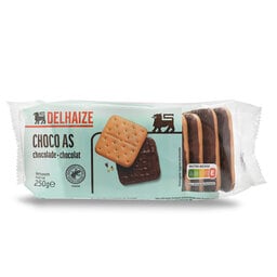 Delhaize | Biscuits | Choco As 250 gr