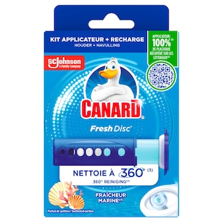 Canard | WC Fresh Disc | Applicateur + Rech. | Marine 