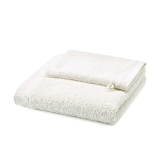 Xandrès | Set handdoek 50x100cm + washandje | wit 