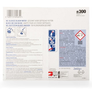 Delhaize | Bloc WC | Eau Bleue 