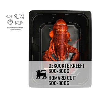 Delhaize | Kreeft | Gekookt 