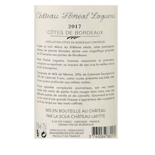 France - Frankrijk | Bordeaux - Côtes de Bordeaux | CHâteau Floreal Laguens 2017 
