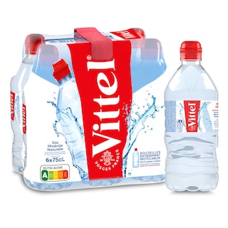 Vittel | Mineraalwater | Niet bruisend | Sport 6 x 75 cl